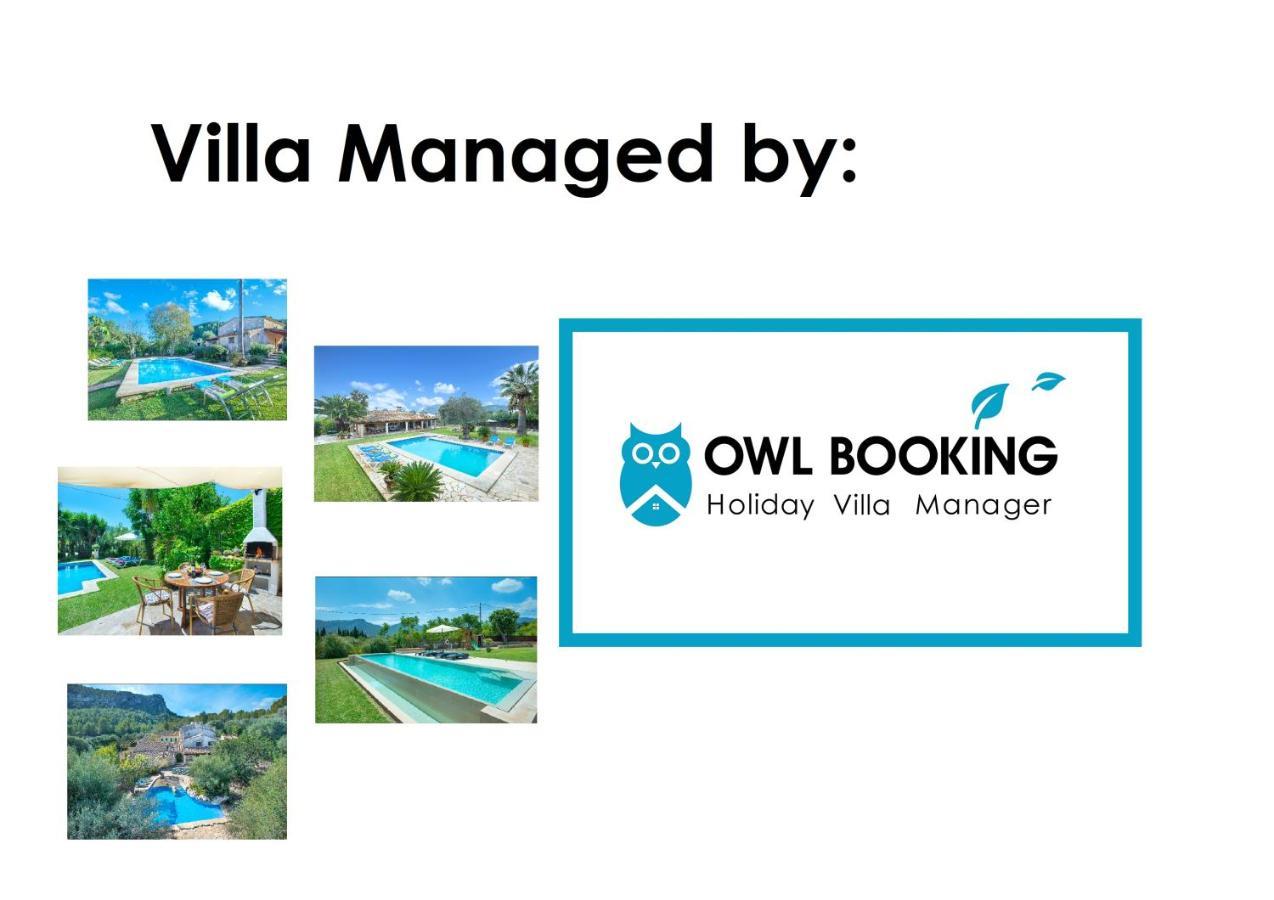 Owl Booking Villa La Font - Relax With A Big Pool Pollenca Luaran gambar